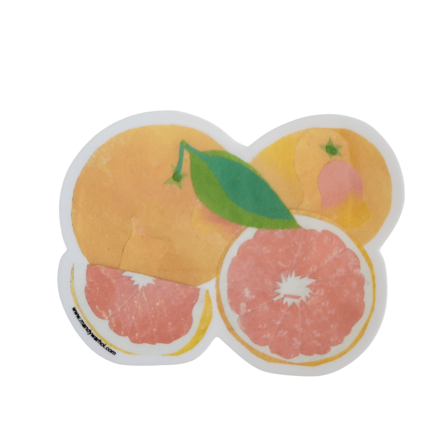 Grapefruit Sticker
