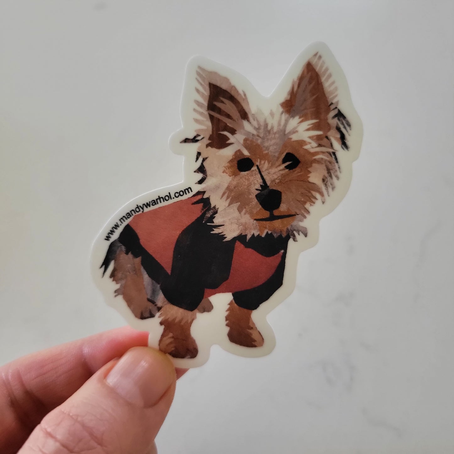 Yorkie Sticker