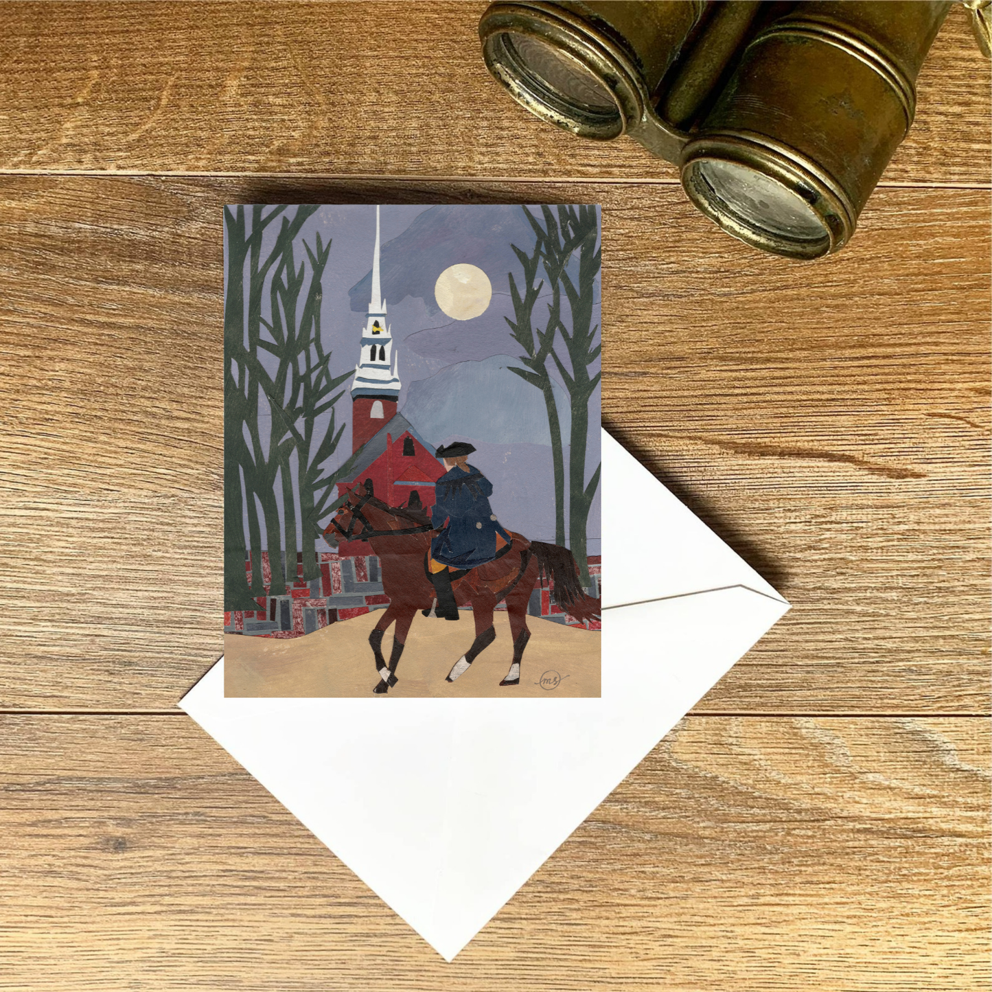 Night Rider Note Card