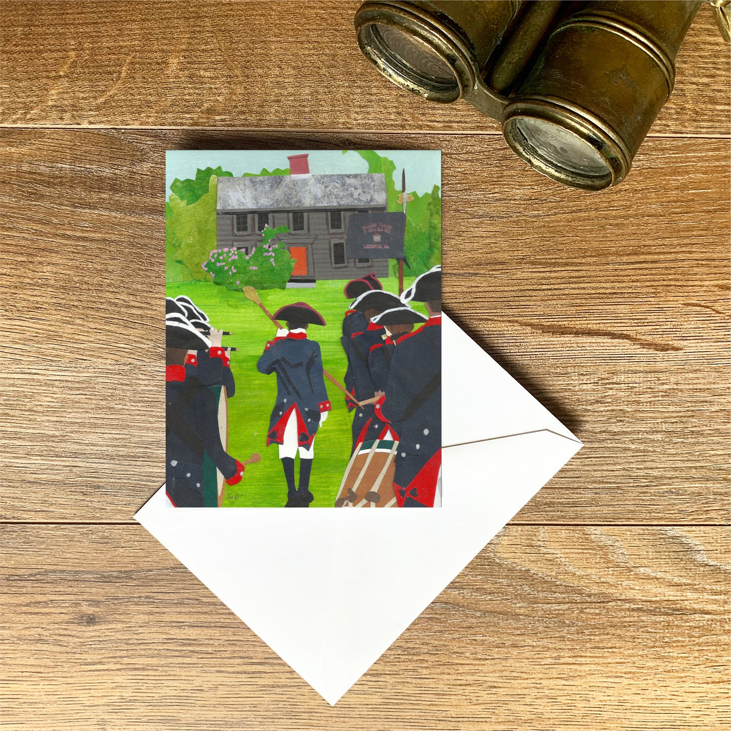 Lexington Fife and Drum Note Card