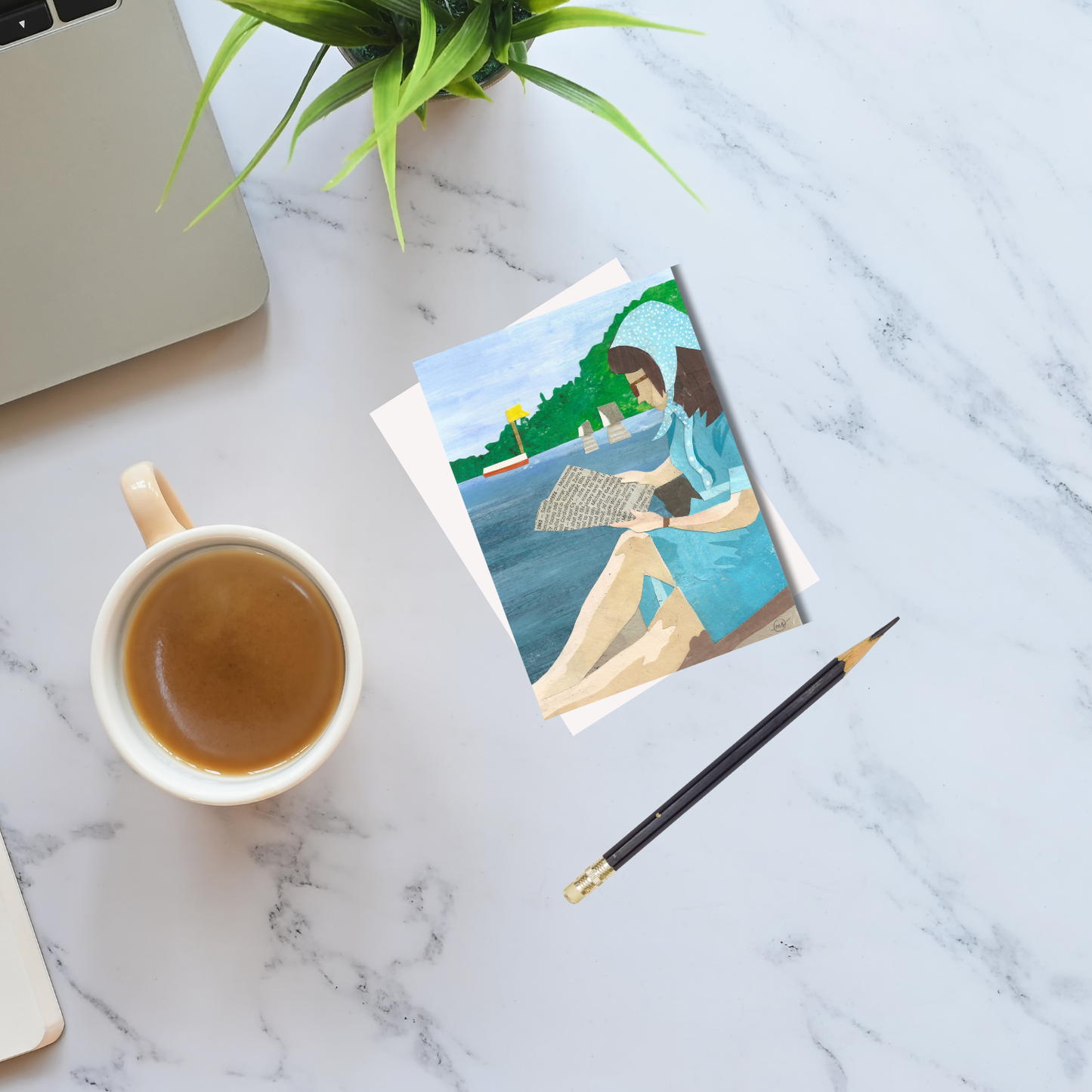 Lady of the Lake Note Card