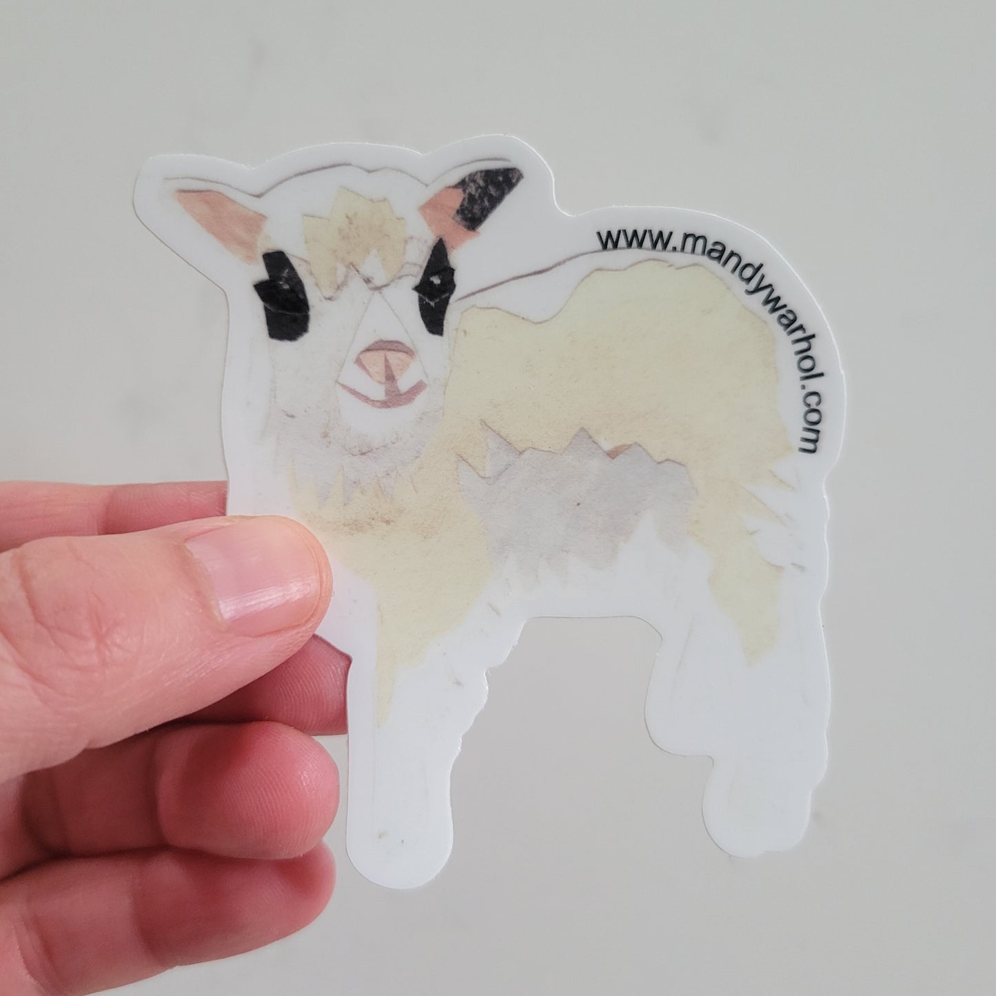 Lamb Sticker