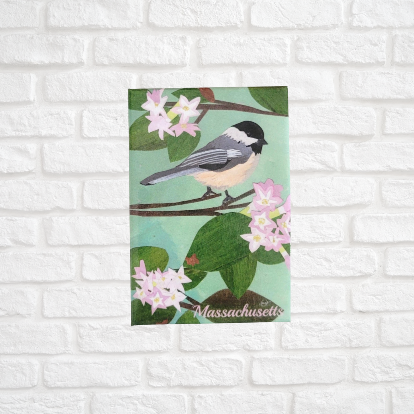 Mayflower Chickadee MA Magnet