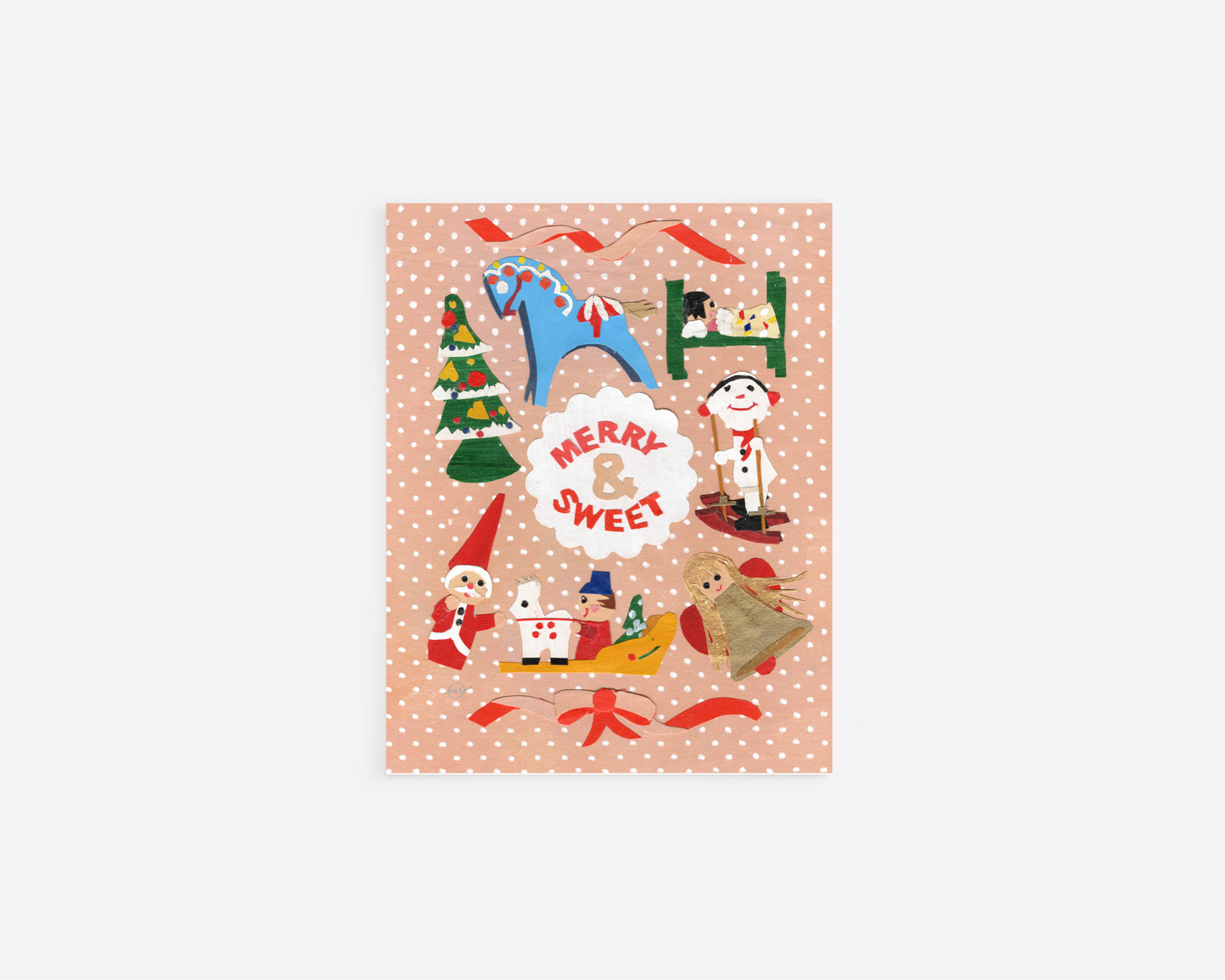 Merry & Sweet Christmas Note Card