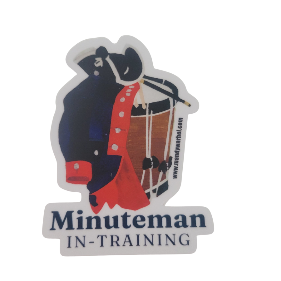 Minuteman-in-Training Sticker