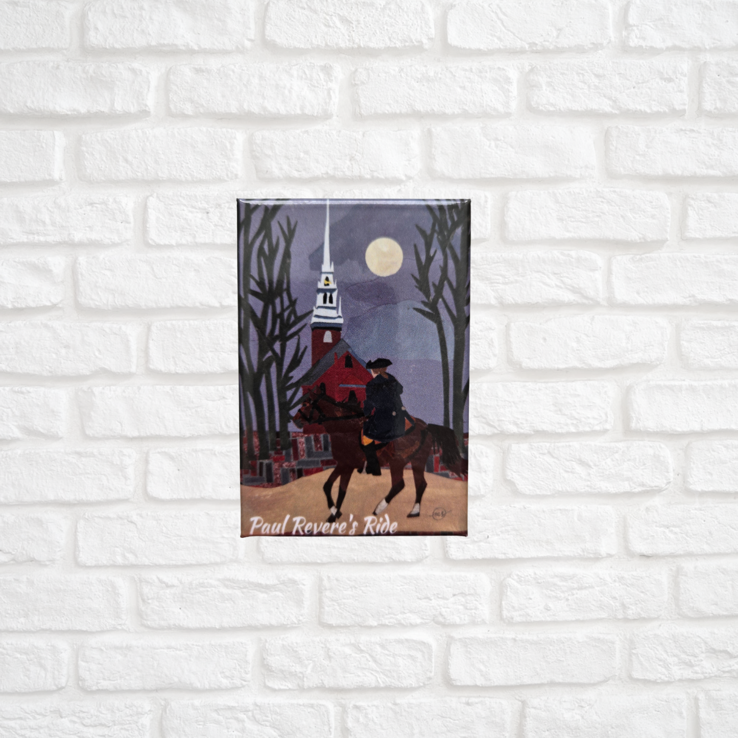Paul Revere with Text Magnet