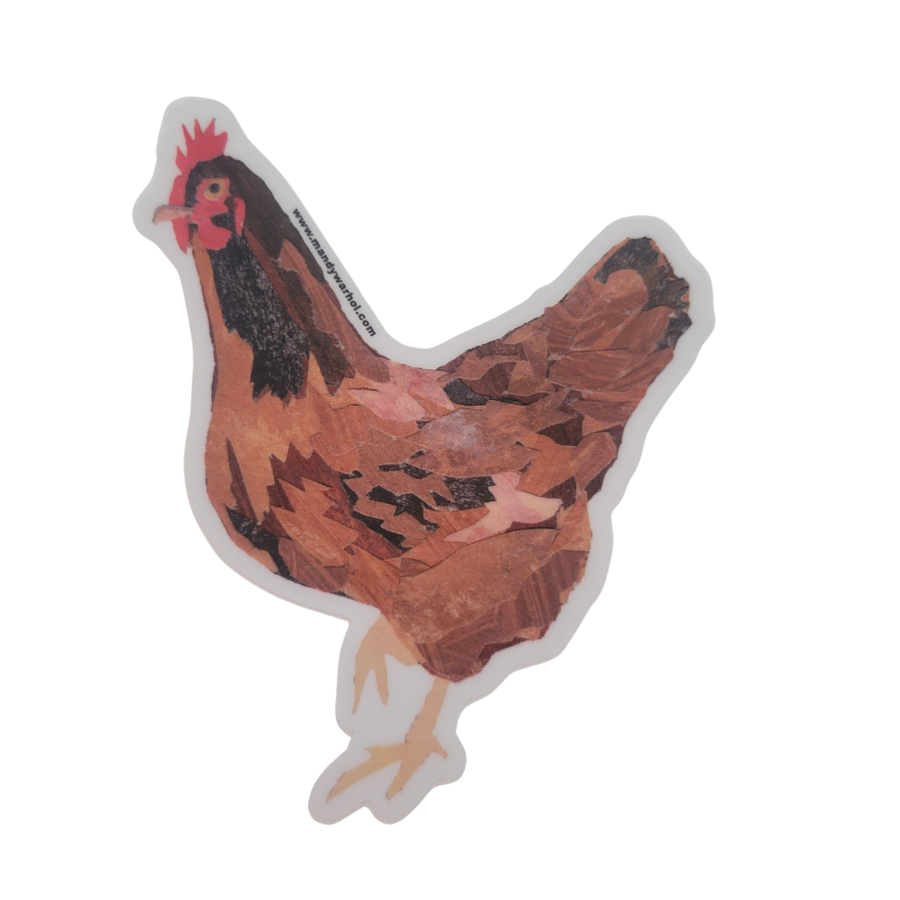 Red Hen Sticker