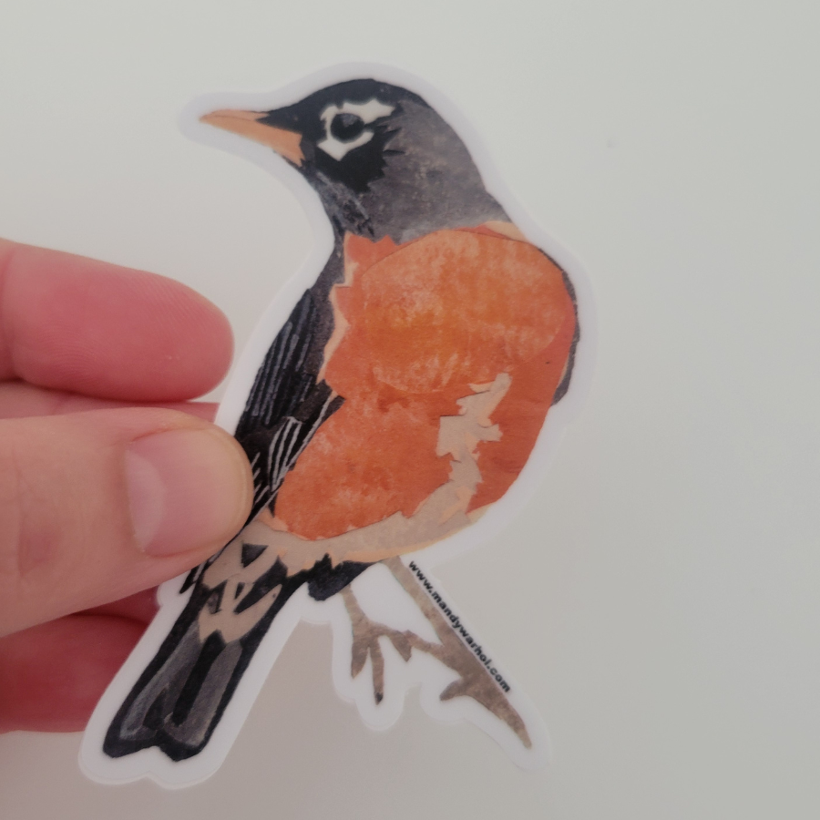 Robin Sticker