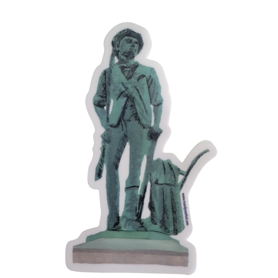 Concord Minuteman Sticker