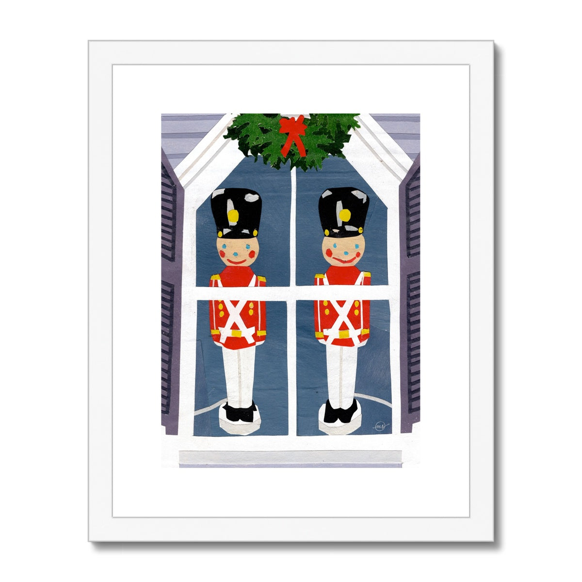 Soldier Boys Framed & Matted Print