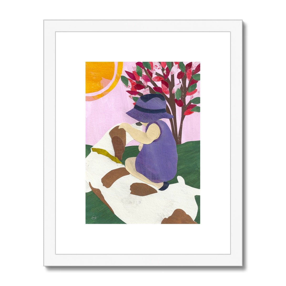 Love Your Pets Framed & Matted Print