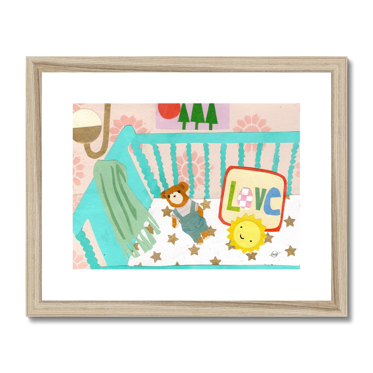 Sleepytime Framed & Matted Print