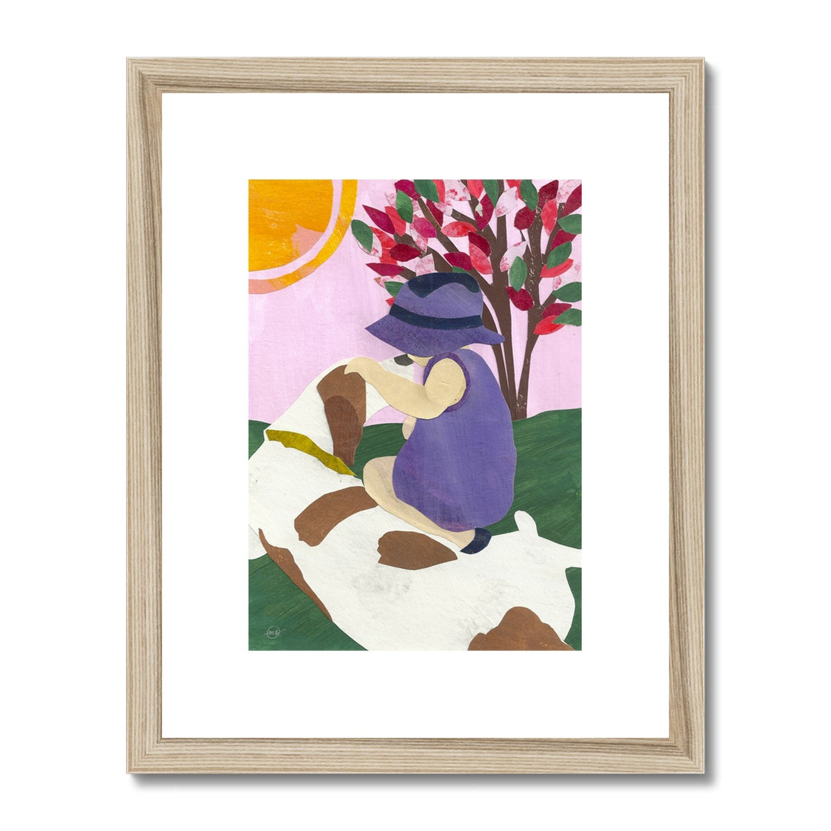 Love Your Pets Framed & Matted Print