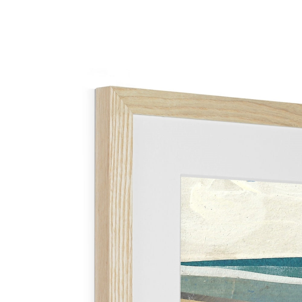 A Day at the Beach Framed & Matted Print