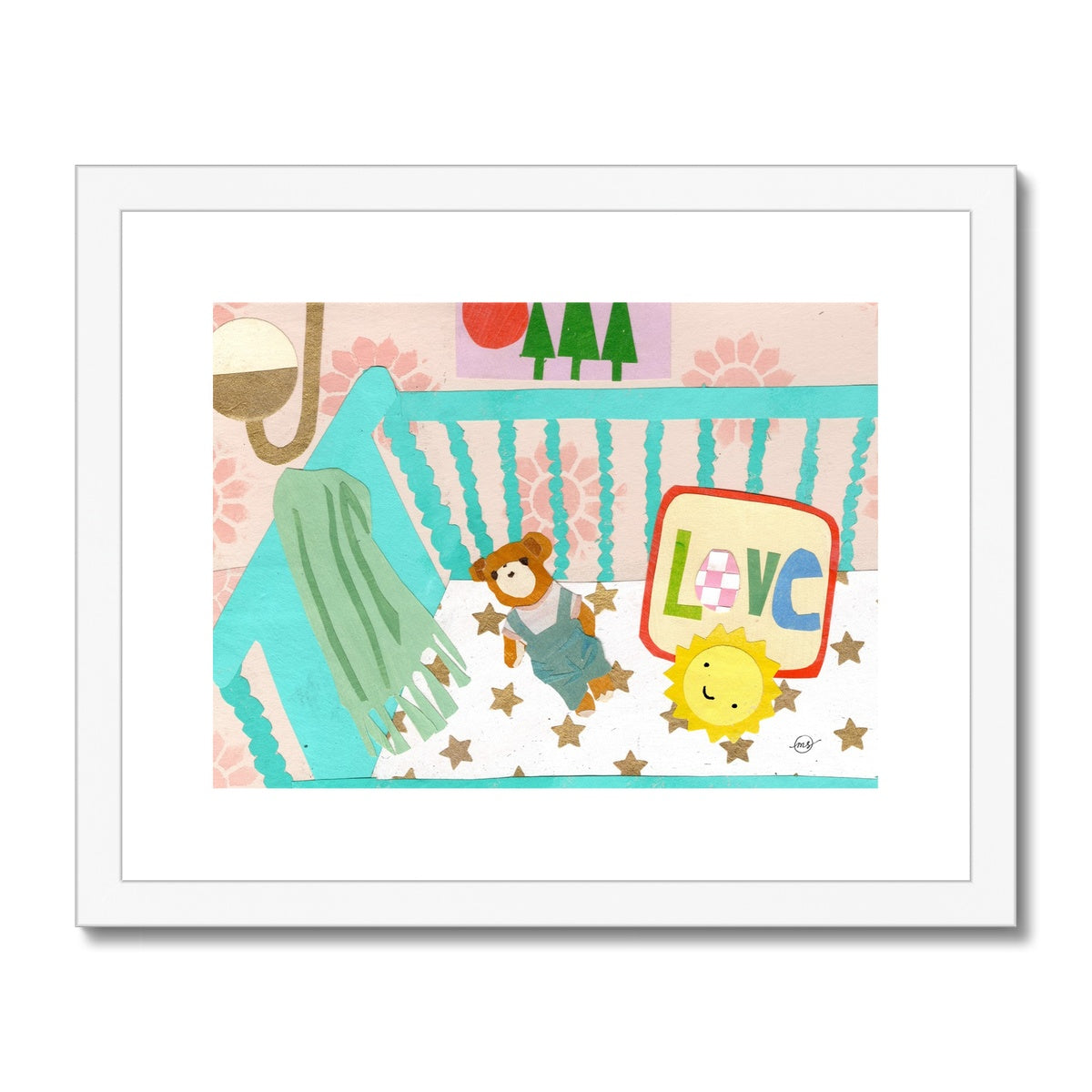 Sleepytime Framed & Matted Print