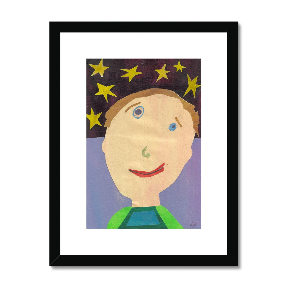 Boy Framed & Matted Print