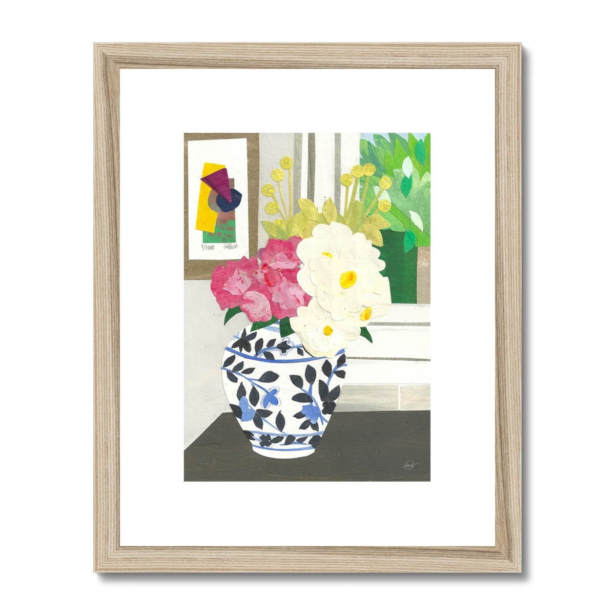 Chinoiserie Framed & Matted Print