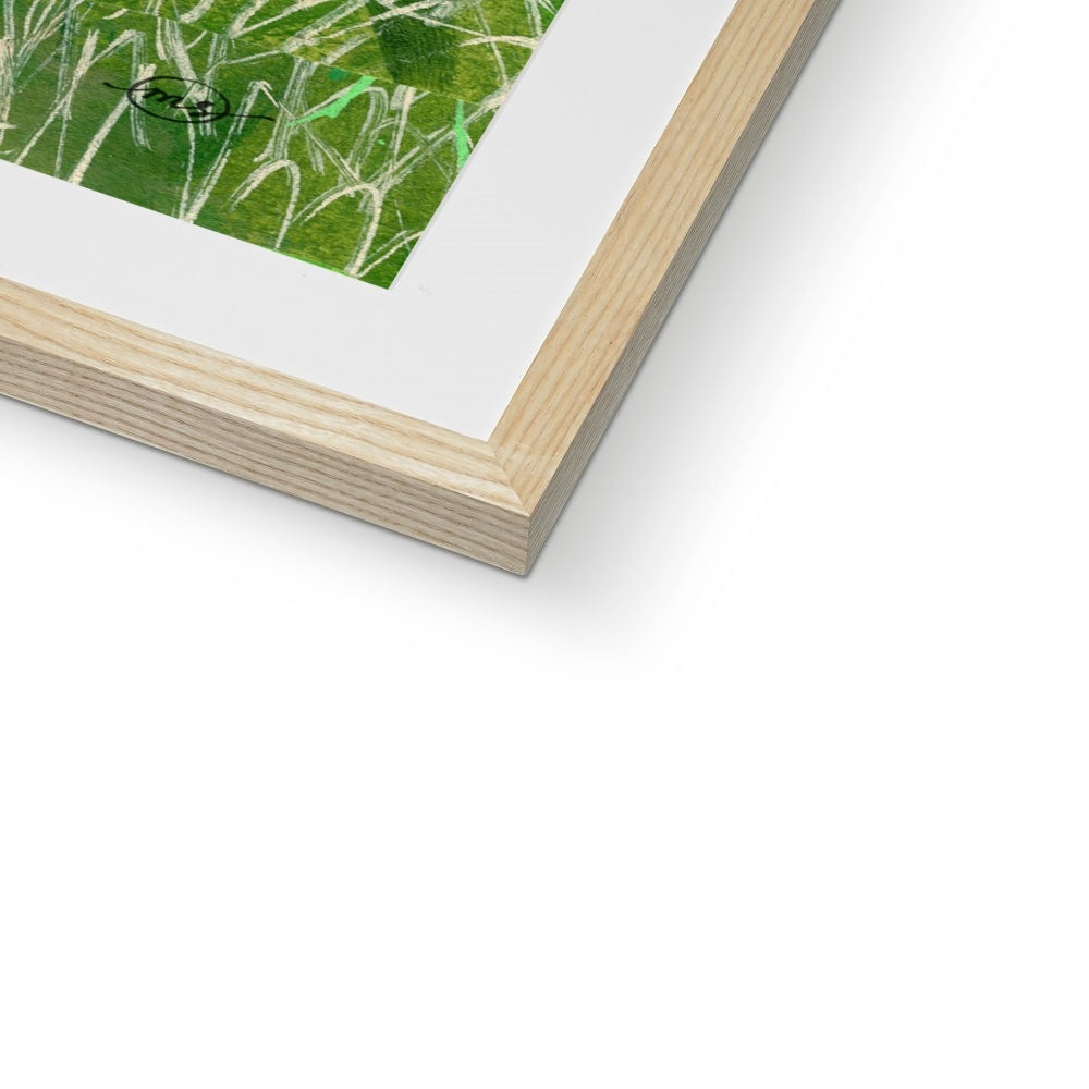 Grazing in the Grass Framed & Matted Print