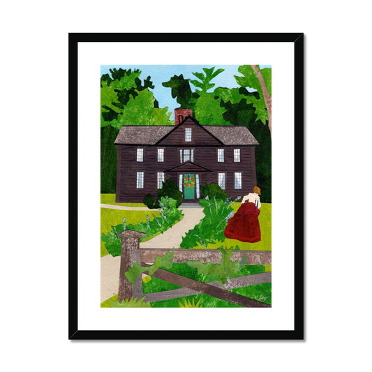 Orchard House Framed & Matted Print