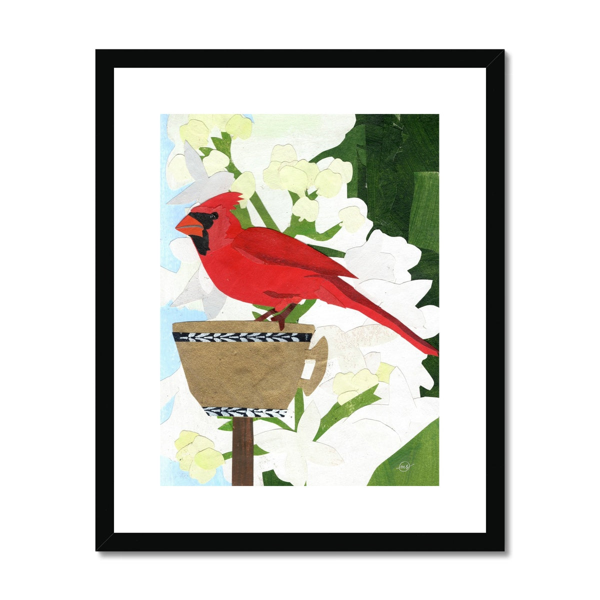 Cardinal Wu Framed & Matted Print