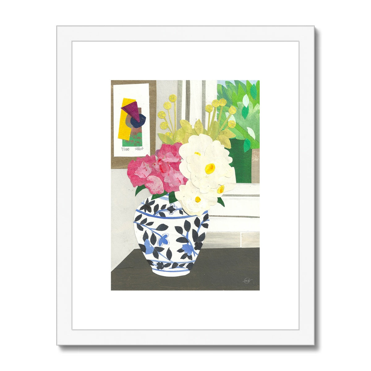 Chinoiserie Framed & Matted Print