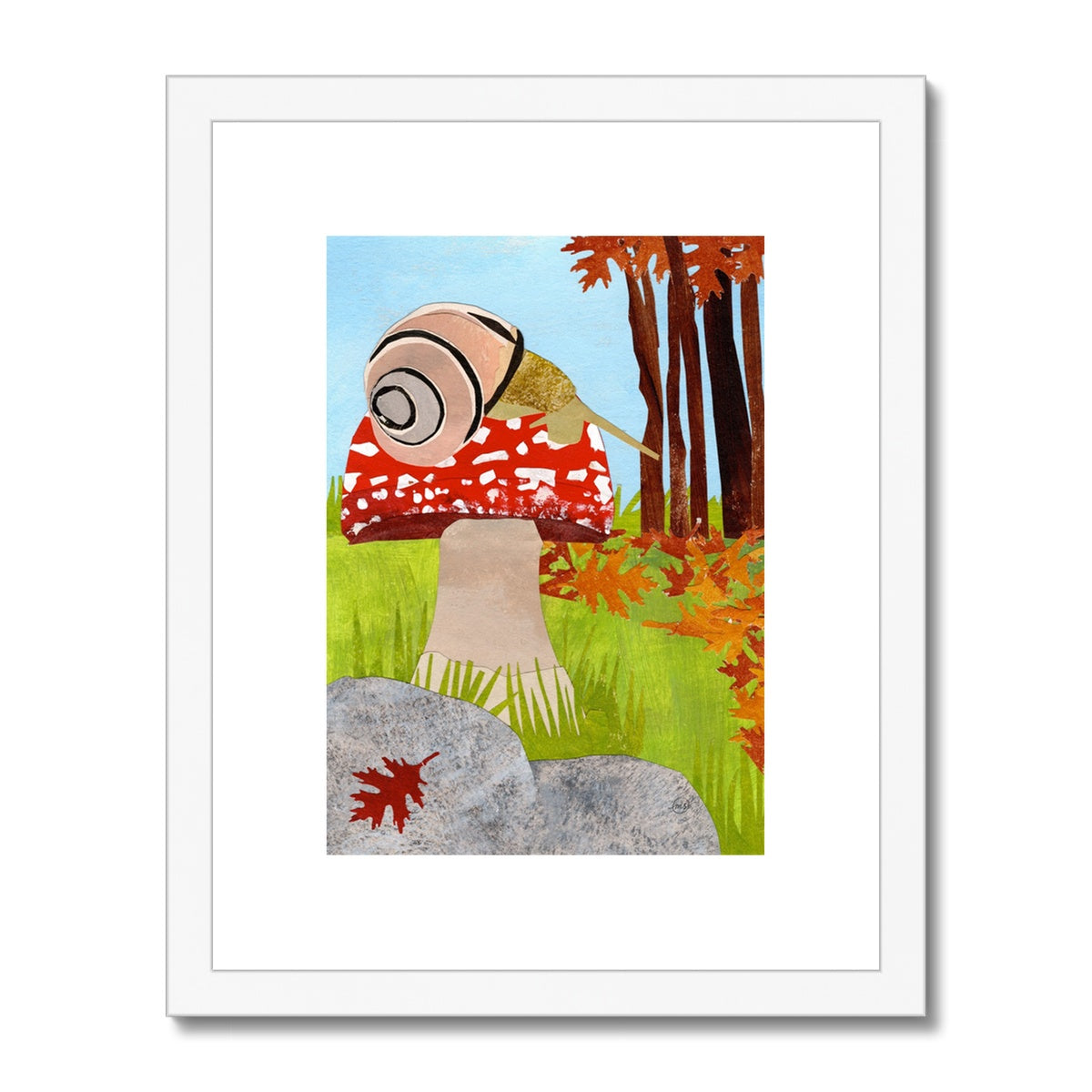 Perfect Spot Framed & Matted Print