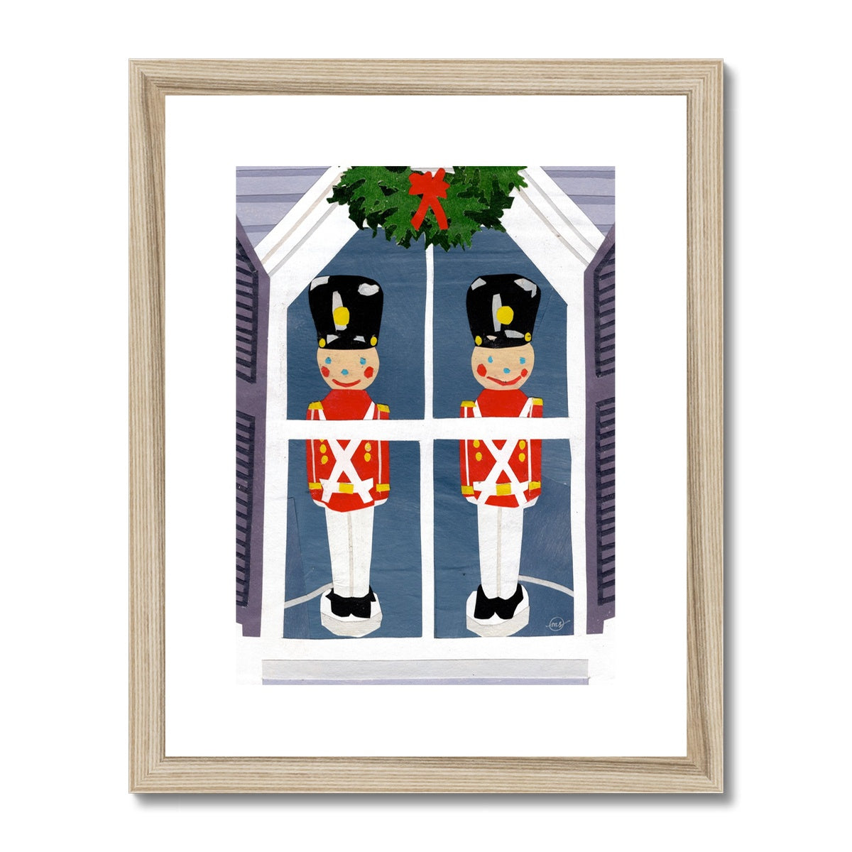 Soldier Boys Framed & Matted Print